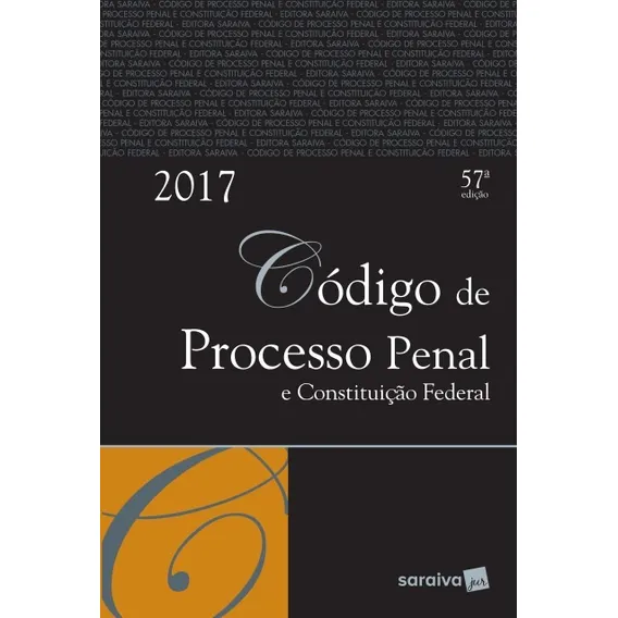 Livro Código De Processo Penal 57ª Edição  Saraiva Foto 1