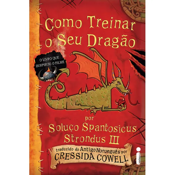 Livro Como Treinar O Seu Dragao Por Soluco Spantosicus Strondus III de Cowell Cressida Editora Intrinseca capa mole em português 2025 Foto 1