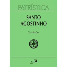 Livro Confissões Santo Agostinho Vol 10 Coleção Patrística Foto mini 1