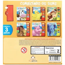 Livro Conhecendo Os Sons Da Fazenda Cavalo Foto mini  3
