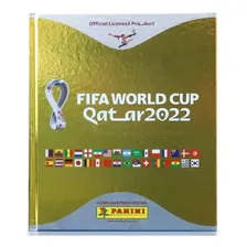 Livro Copa Do Mundo 2022 - Álbum Capa Dura Dourado Foto mini 1