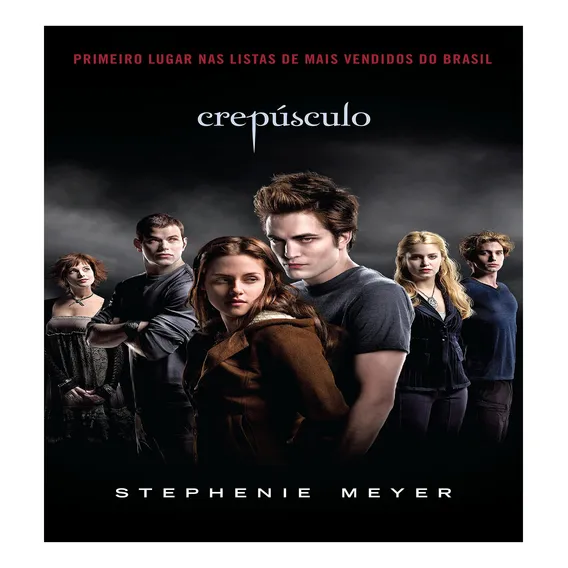 Livro Crepúsculo Stephenie Meyer Foto 1