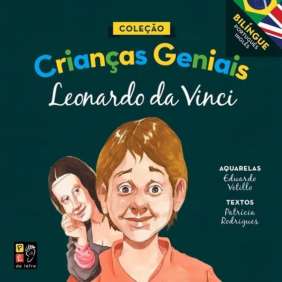 Livro Crianças Geniais Leonardo Da Vinci Foto 1