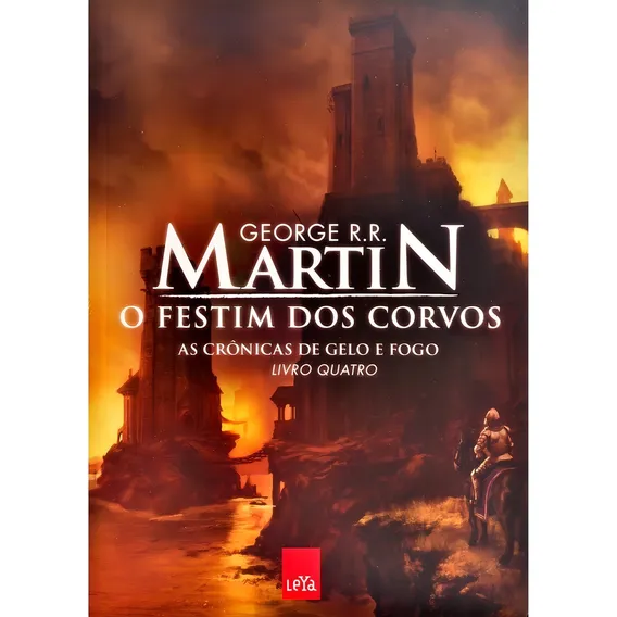 Livro Cronicas De Gelo E Fogo Vol.4 - O Festim Dos Corvos Foto 1