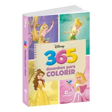 Livro De Pintura Princesas Disney Menina - 365 Para Colorir Foto mini 1