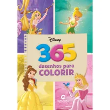Livro De Pintura Princesas Disney Menina - 365 Para Colorir Foto mini 2