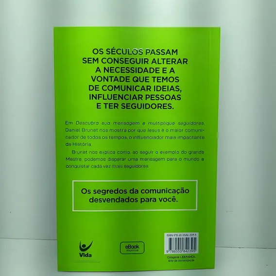 Livro Descubra Sua Mensagem E Multiplique Seguidores Foto 1