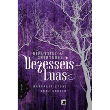 Livro Dezesseis luas de Kami Garcia volume 1 Beautiful Creatures capa mole 2011 em português editora Galera Foto mini 4