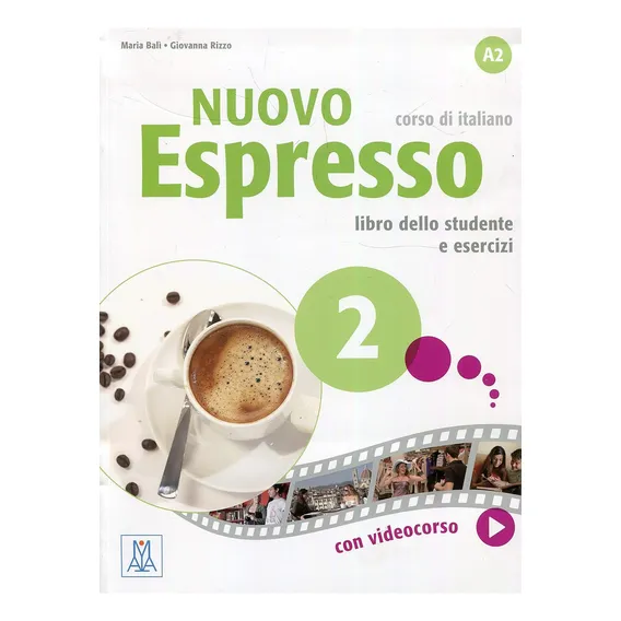 Livro didático de italiano. Nuovo Espresso: Livro estudantil 2 Foto 1