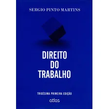 Livro - Direito Do Trabalho 31 Ed - Sérgio Martins - Outlet Foto mini 1