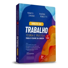 Livro Direito Do Trabalho Teoria E Pratica - Renato Saraiva Foto mini 1