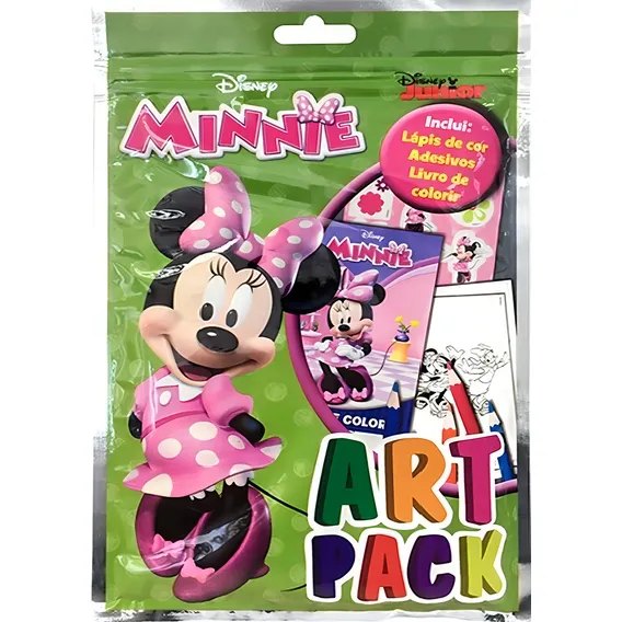 Livro Disney - Art Pack - Minnie Foto 1