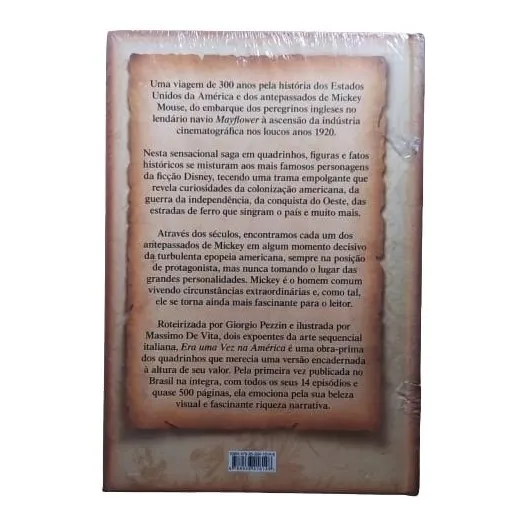 Livro Disney Era Uma Vez Na América Capa Dura Luxo Foto 1