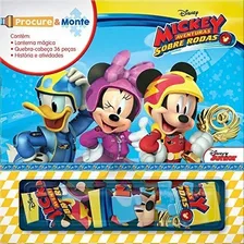 Livro Disney Procure E Monte - Mickey Com Lanterna Magica E Foto mini 1