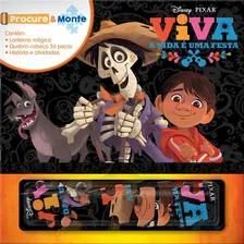 Livro Disney Procure E Monte - Viva A Vida E Uma Festa Com L Foto mini 1