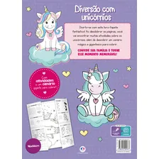 Livro - Diversão Com Unicórnios - Meu Livrão De Colorir Foto mini 3