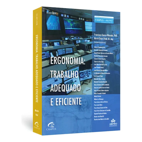 Livro Ergonomia Trabalho Adequado E Eficiente Foto 1