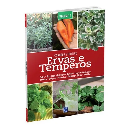 Livro - Ervas E Temperos: Conheça E Cultive - Volume 2 Foto 1