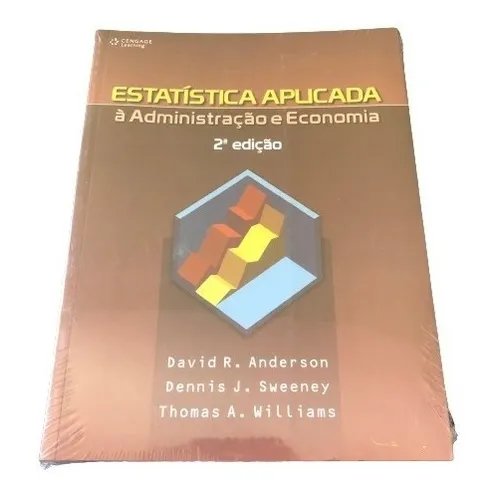 Livro Estatística Aplicada À Administração E Economia Lacrado Foto 1