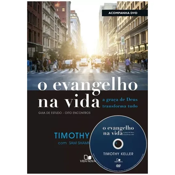 Livro Evangelho Na Vida - Timothy Keller Acompanha Dvd Foto 1