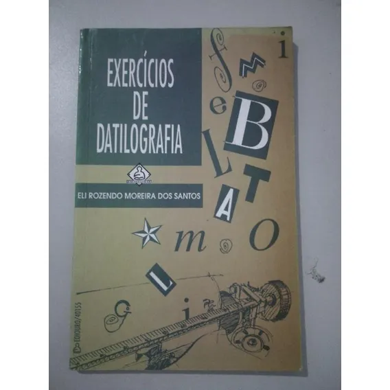 Livro Exercícios De Datilografia Foto 1