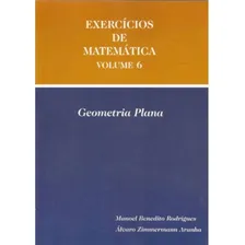 Livro ExercĂcios De Matemática Volume 6 Geometria Plana Foto mini 1