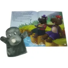 Livro Fábulas Divertidas + Fantoches Temas Variados Foto mini 1