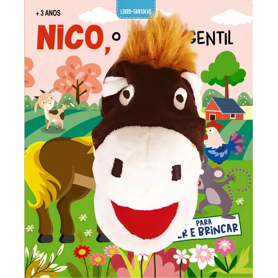 Livro Fantoche - Nico, O Cavalo Gentil Foto 1