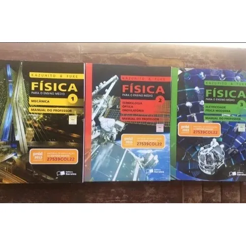 Livro Física Para O Ensino Médio Box 3 Vols 1° 2° E 3° Ano Foto 1