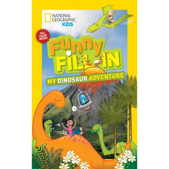 Livro Funny Fill-in : My Dinosaur Adventure Foto 1