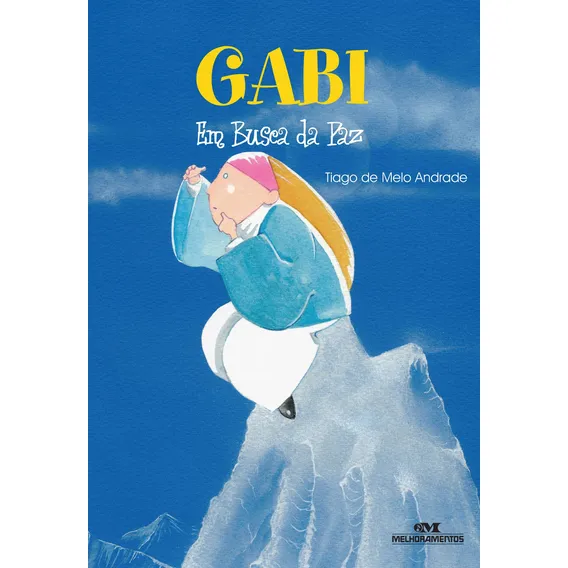 Livro Gabi em Busca da Paz, de Andrade, Tiago de Melo. Gabi Editora Melhoramentos, capa mole em português, 2008 Foto 1