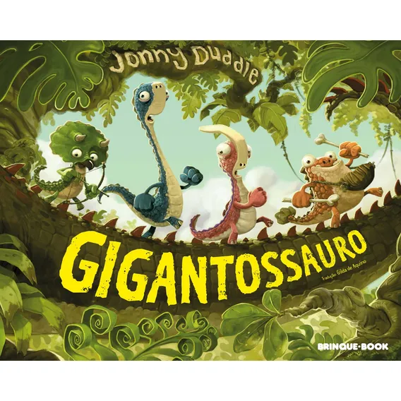 Livro Gigantossauro De Jonny Duddle Da Editora Brinque-Book Foto 1