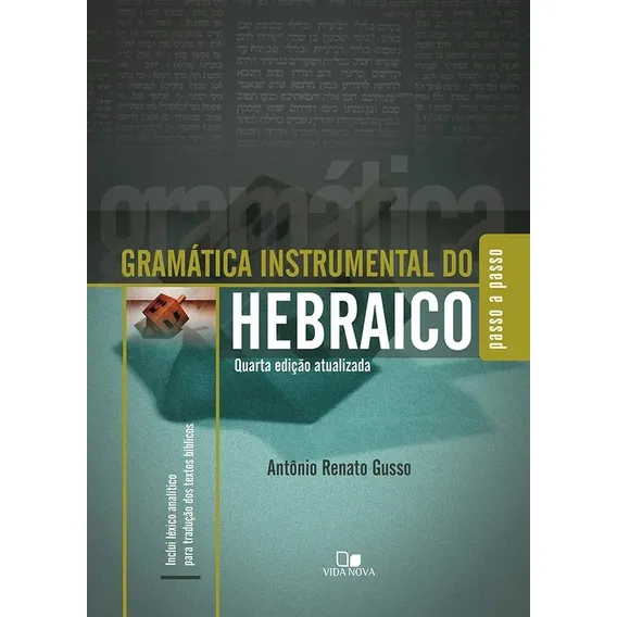 Livro Gramática Instrumental Do Hebraico - 4ª Ed. Foto 1