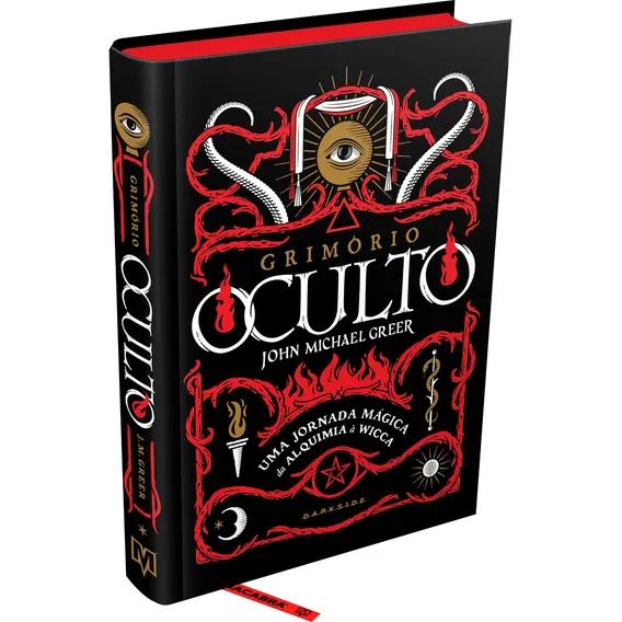 Livro Grimório Oculto Darkside Capa Dura Lançamento 2021 Foto 1