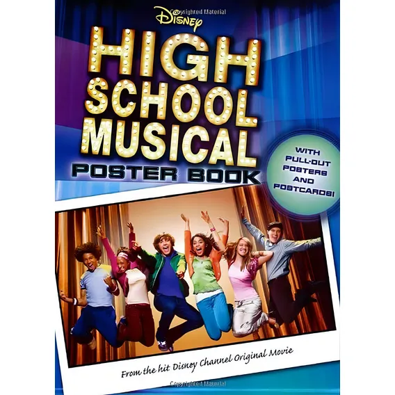 Livro: High School Musical: Livro De Pôsteres Autor: Disney Press Idioma: Inglês (novo, Lacrado), De Disney Press. Editorial Disney Enterprises Inc., Capa Brochura, Edição 1 Em Inglês Foto 1