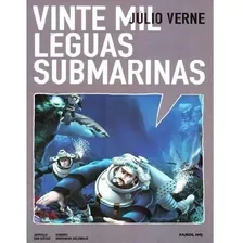 Livro Hq - Vinte Mil Leguas Submarinas Foto  mini 1