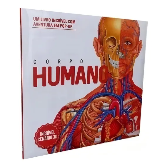 Livro Incrivel Cenario Em 3d - Corpo Humano Foto 1
