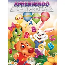 Livro Infantil Aprendendo Caligrafia Letra Bastão Blueditora Foto  mini 1