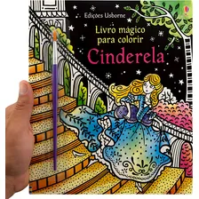 Livro Infantil - Cinderela: Livro Mágico Para Colorir - Usb Foto mini 1