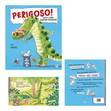 Livro Infantil Perigoso! Este livro contém coelhos! - Ciranda Cultural, de TIM WARNES., vol. 0. Editorial Ciranda Cultural, capa mole, edição 1 em português, 2024 Foto mini 2