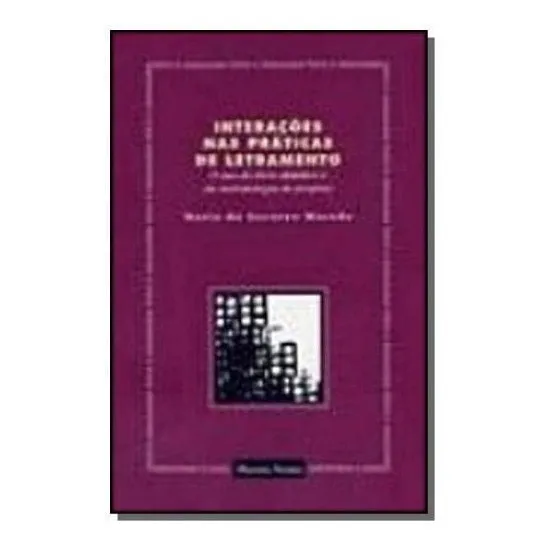 Livro Interações Nas Praticas De Letramento Foto 1