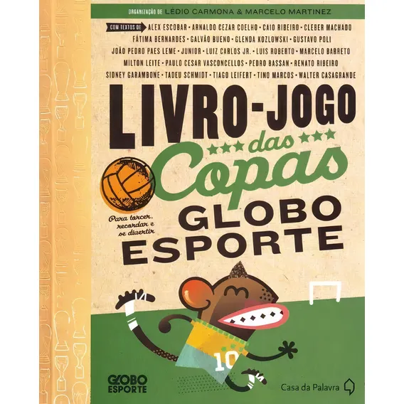 Livro Jogo Das Copas Globo Esporte Foto 1