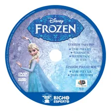 Livro Kit 5 Em 1 Colorir Com Dvd Disney - Frozen Foto  mini 1