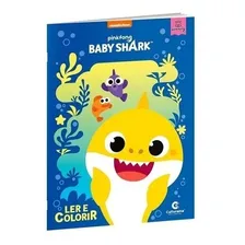 Livro - Ler E Colorir - Baby Shark Foto mini 1