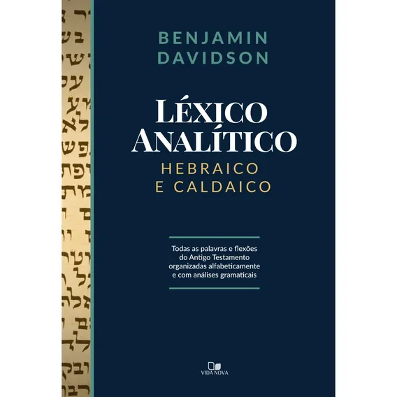 Livro Léxico Analítico Hebraico E Caldaico | Benjamin Davidson Foto 1