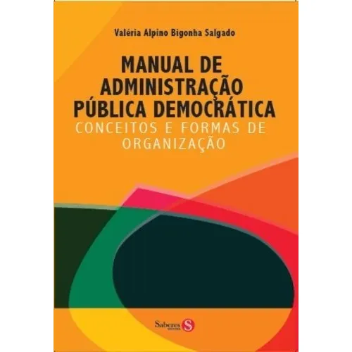 Livro Manual De Administração Pública Democrática Foto 1