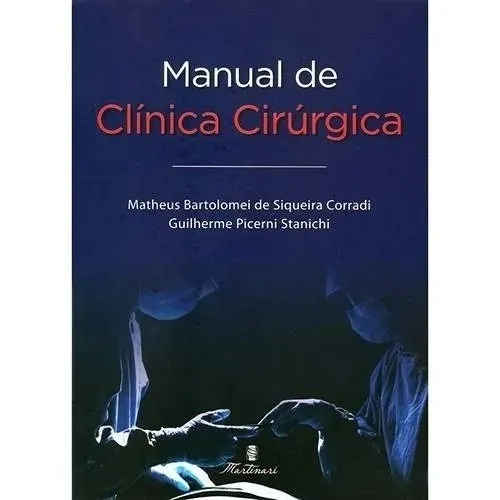 Livro Manual De Clínica Cirúrgica Foto 1