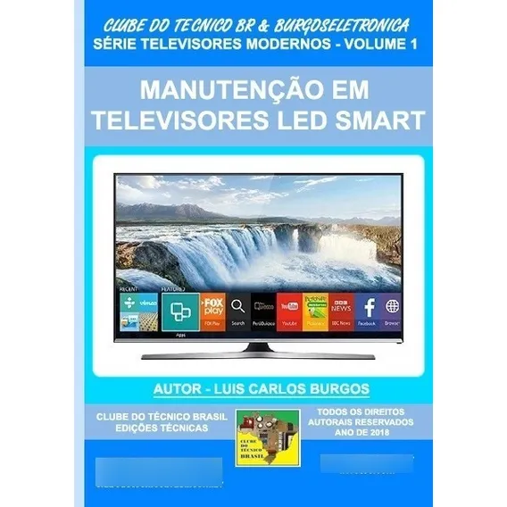 Livro Manutenção Em Televisores Led Smart Foto 1