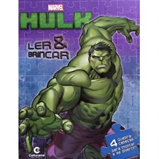 Livro Marvel Quebra Cabeca - Hulk Foto mini 1