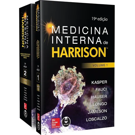 Livro Medicina Interna De Harrison 19a Ed. - Duplo 3048 Pgs Foto 1